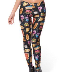 Black Milk MUNCHIES BLACK LEGGINGS